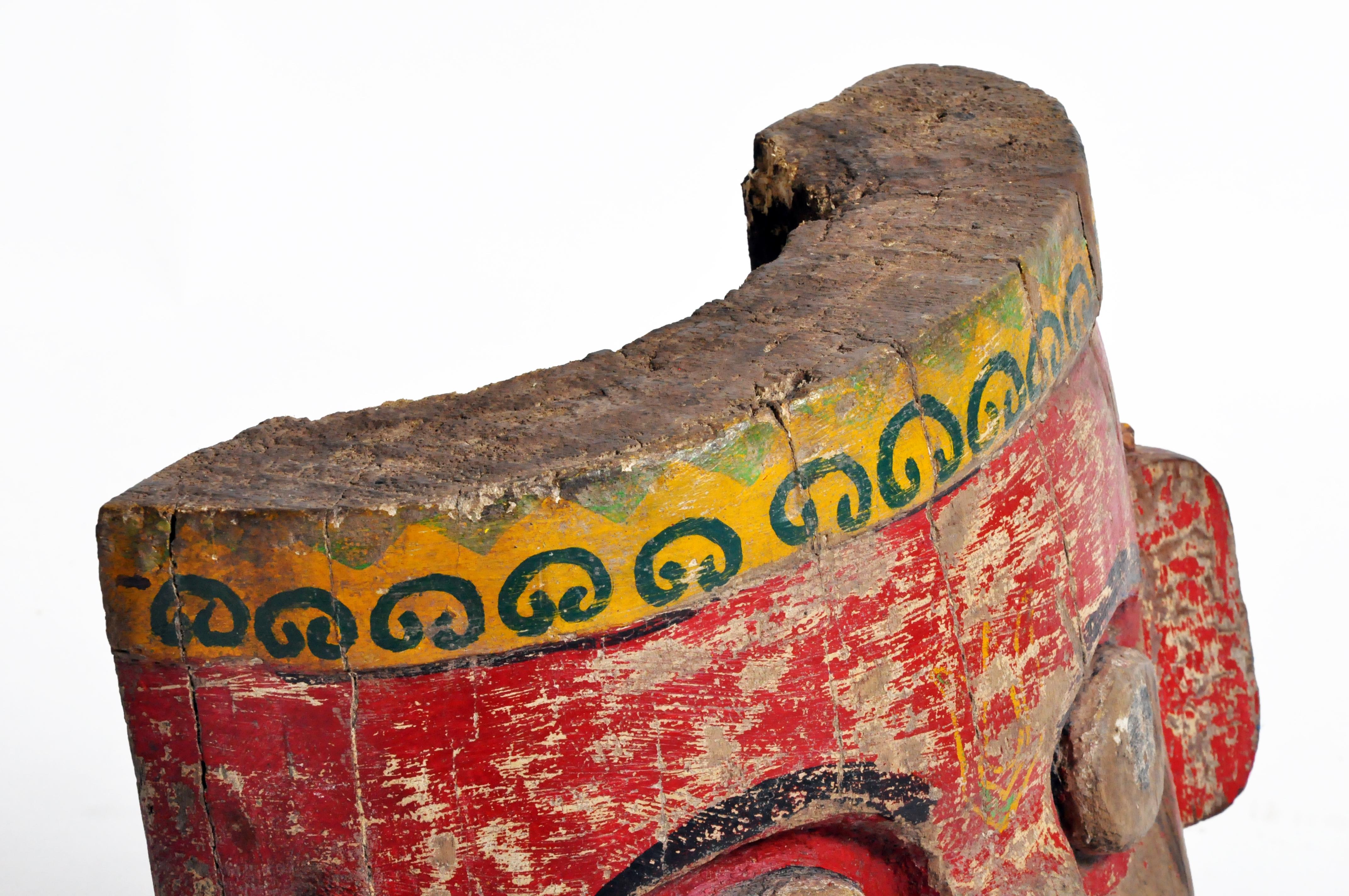 Indian Wooden Mask 16
