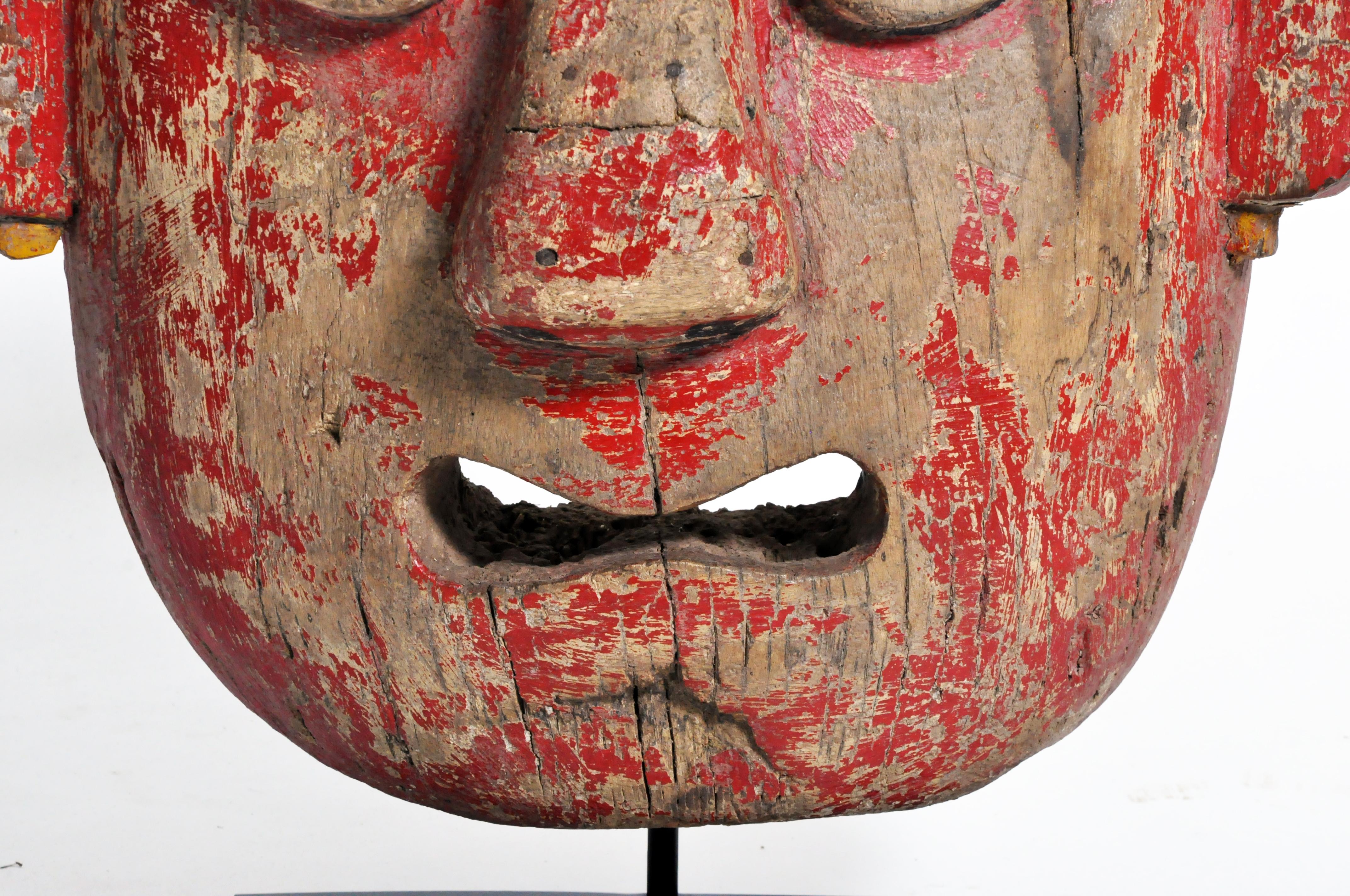 Indian Wooden Mask 2