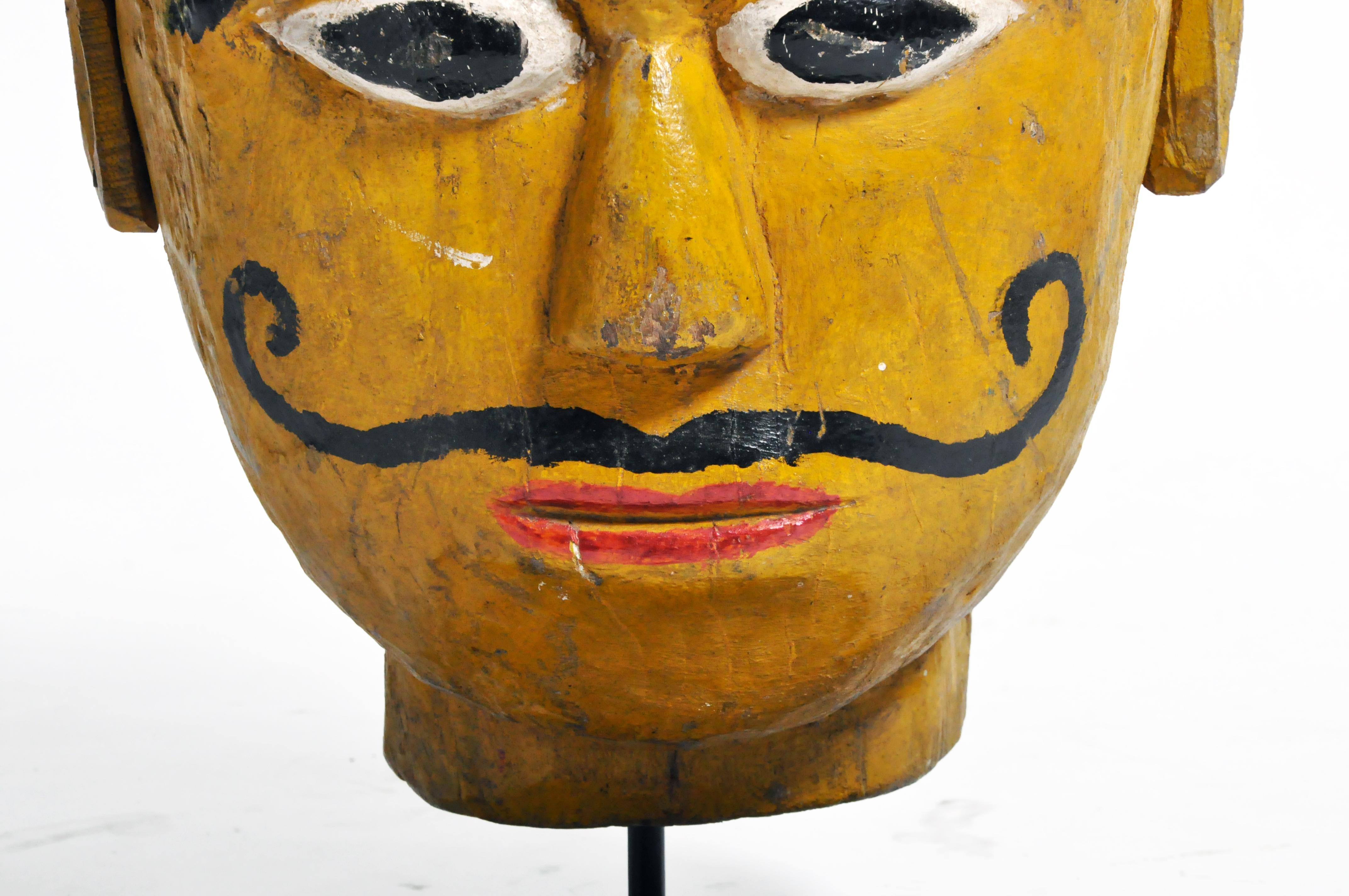 Indian Wooden Mask 2