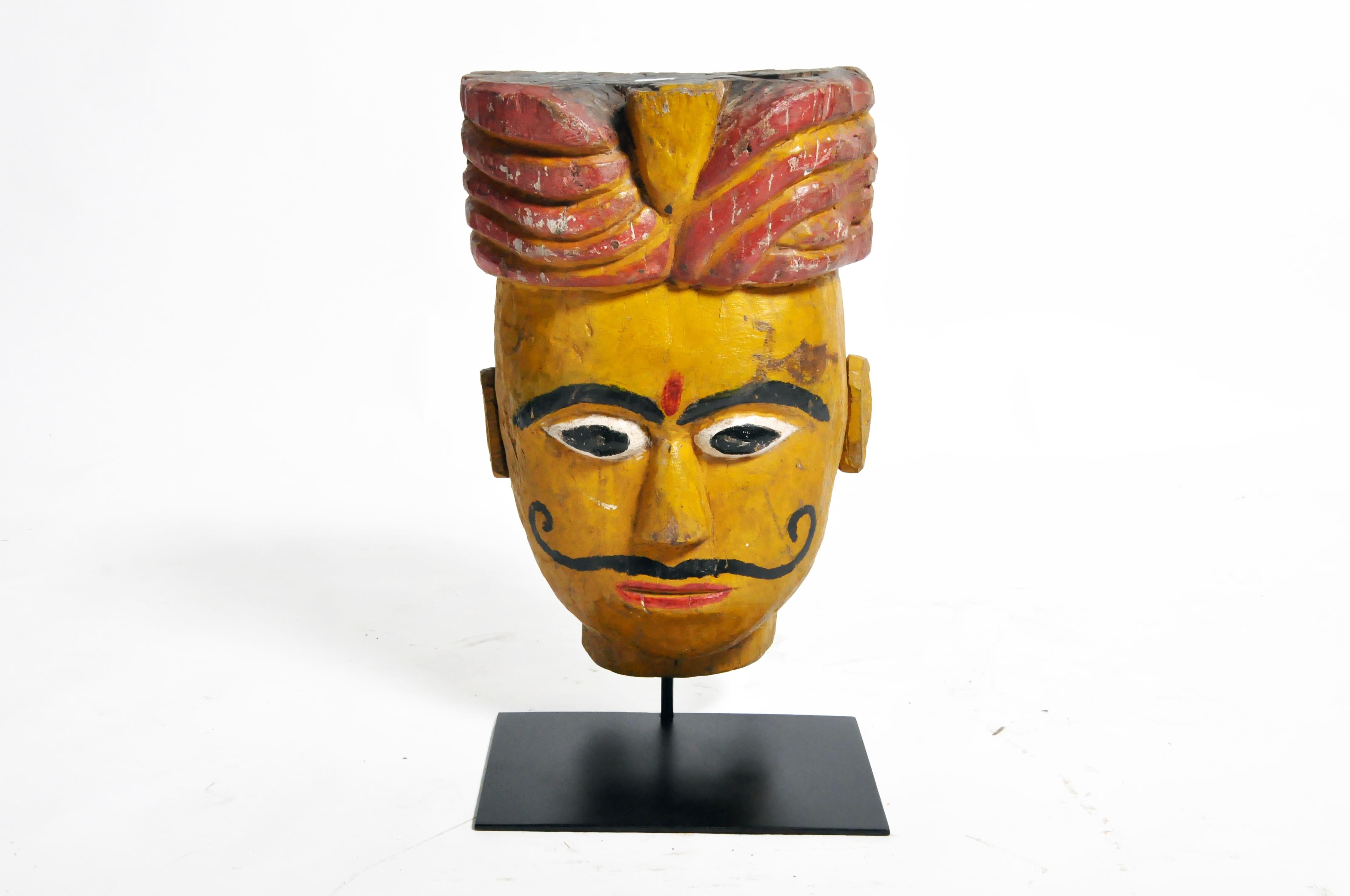 Indian Wooden Mask 4