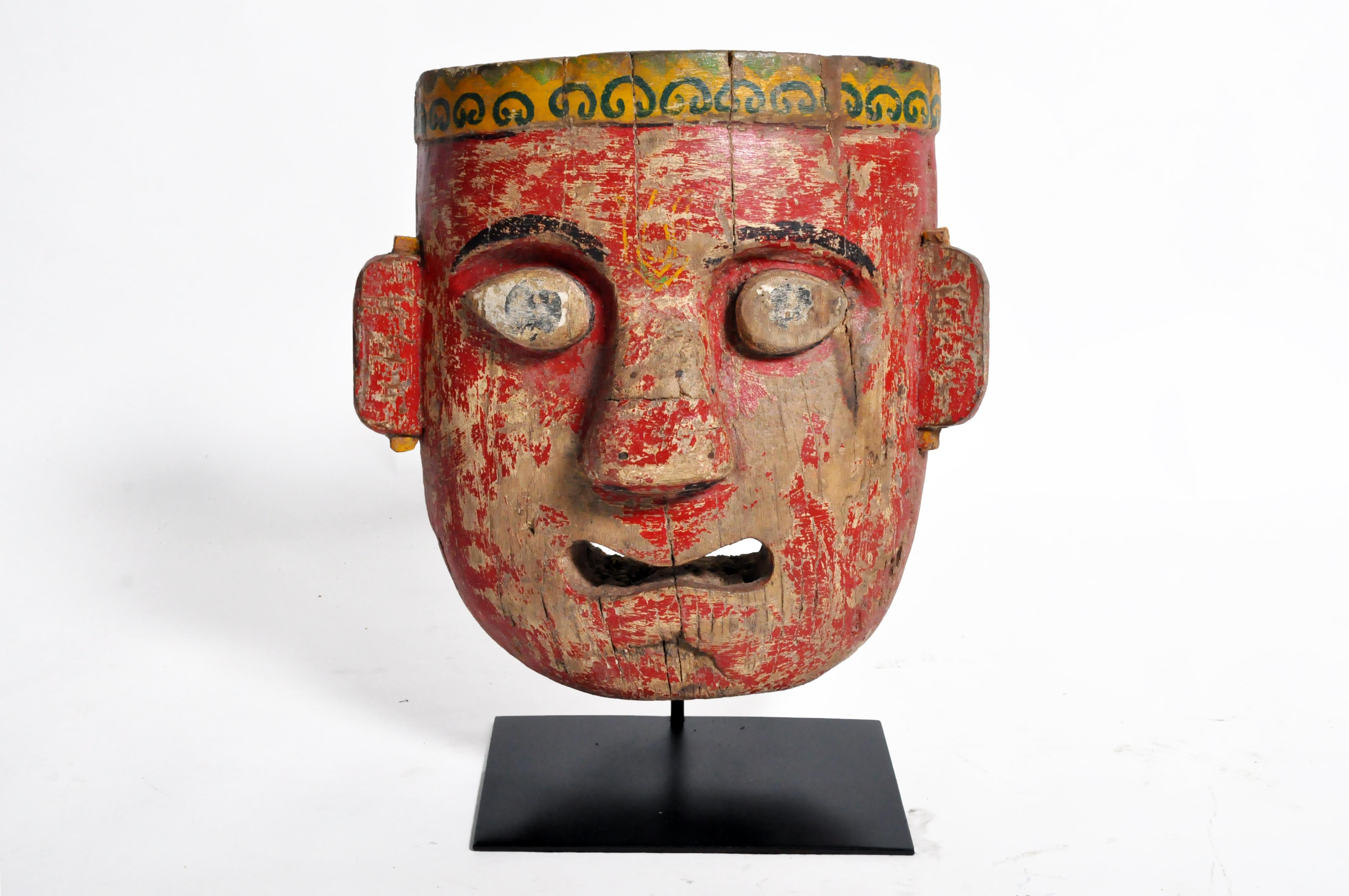 Indian Wooden Mask 5