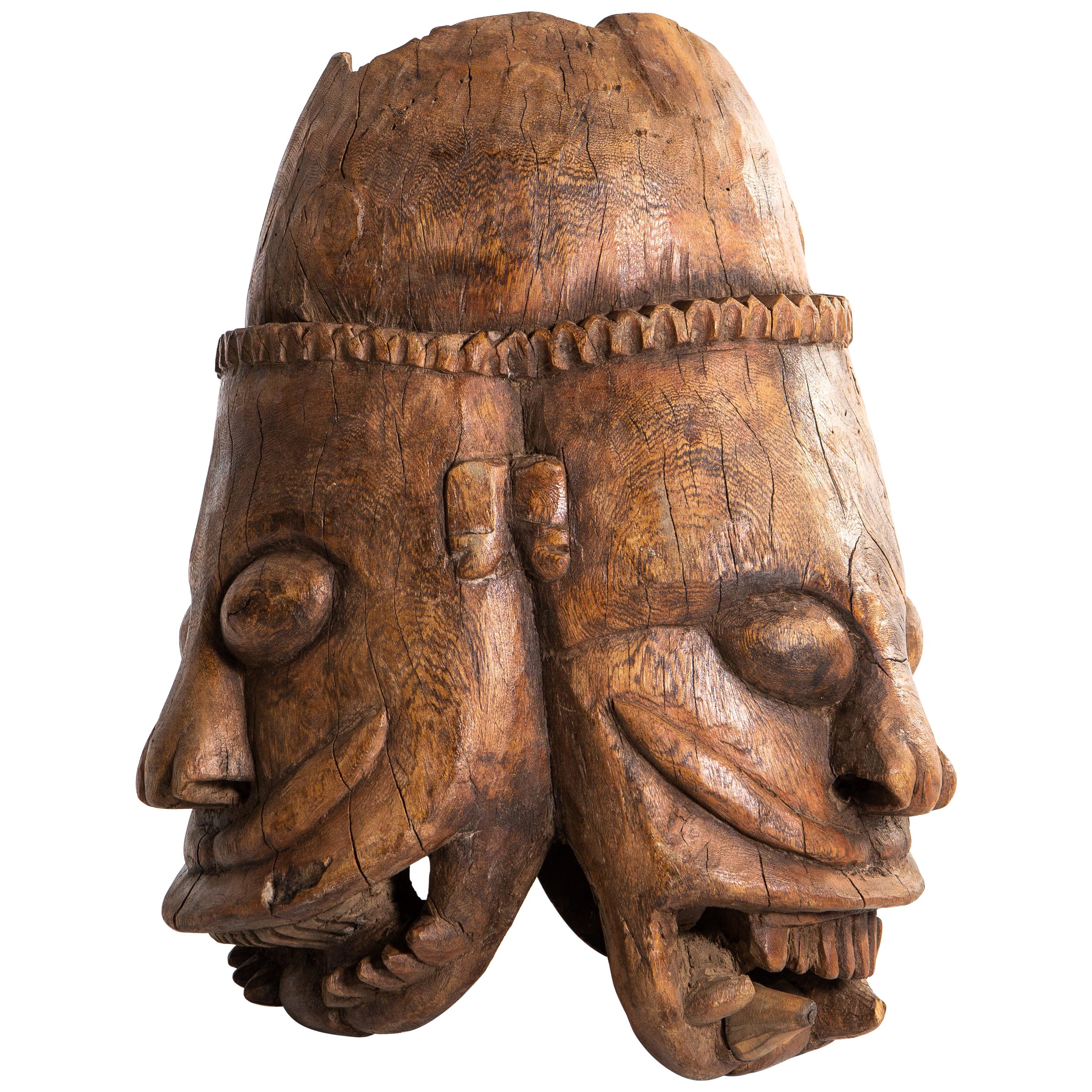 Indian Wooden Mask