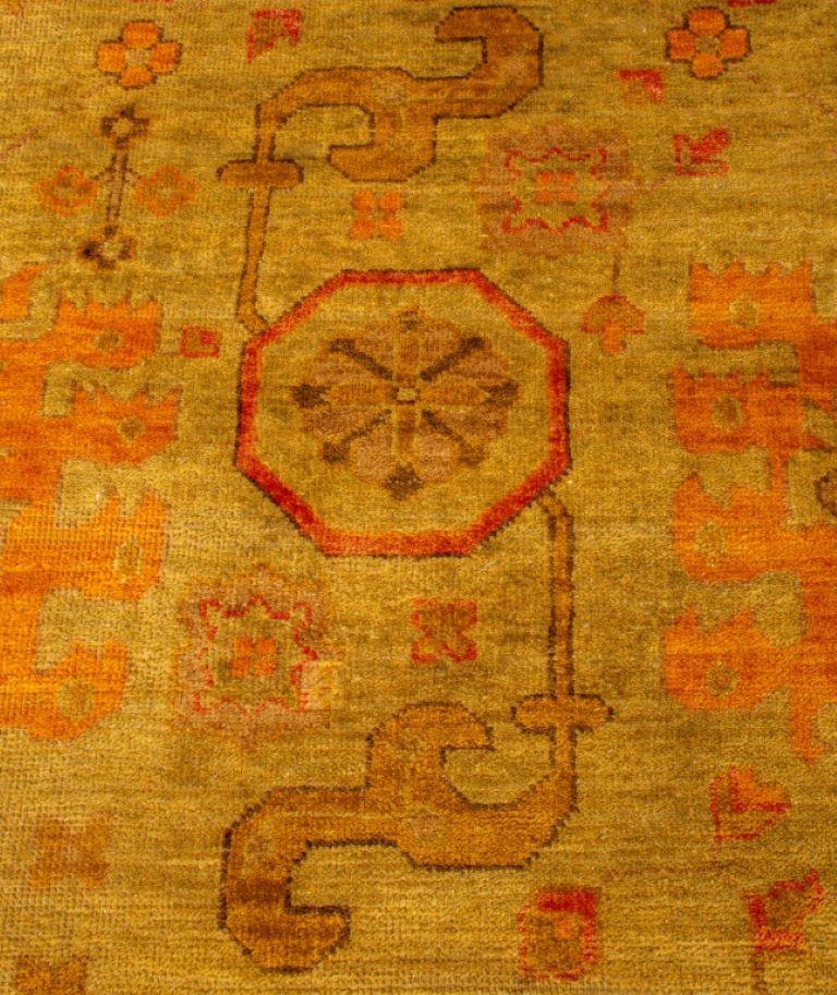 Indian Wool Pile Carpet, 13' 8