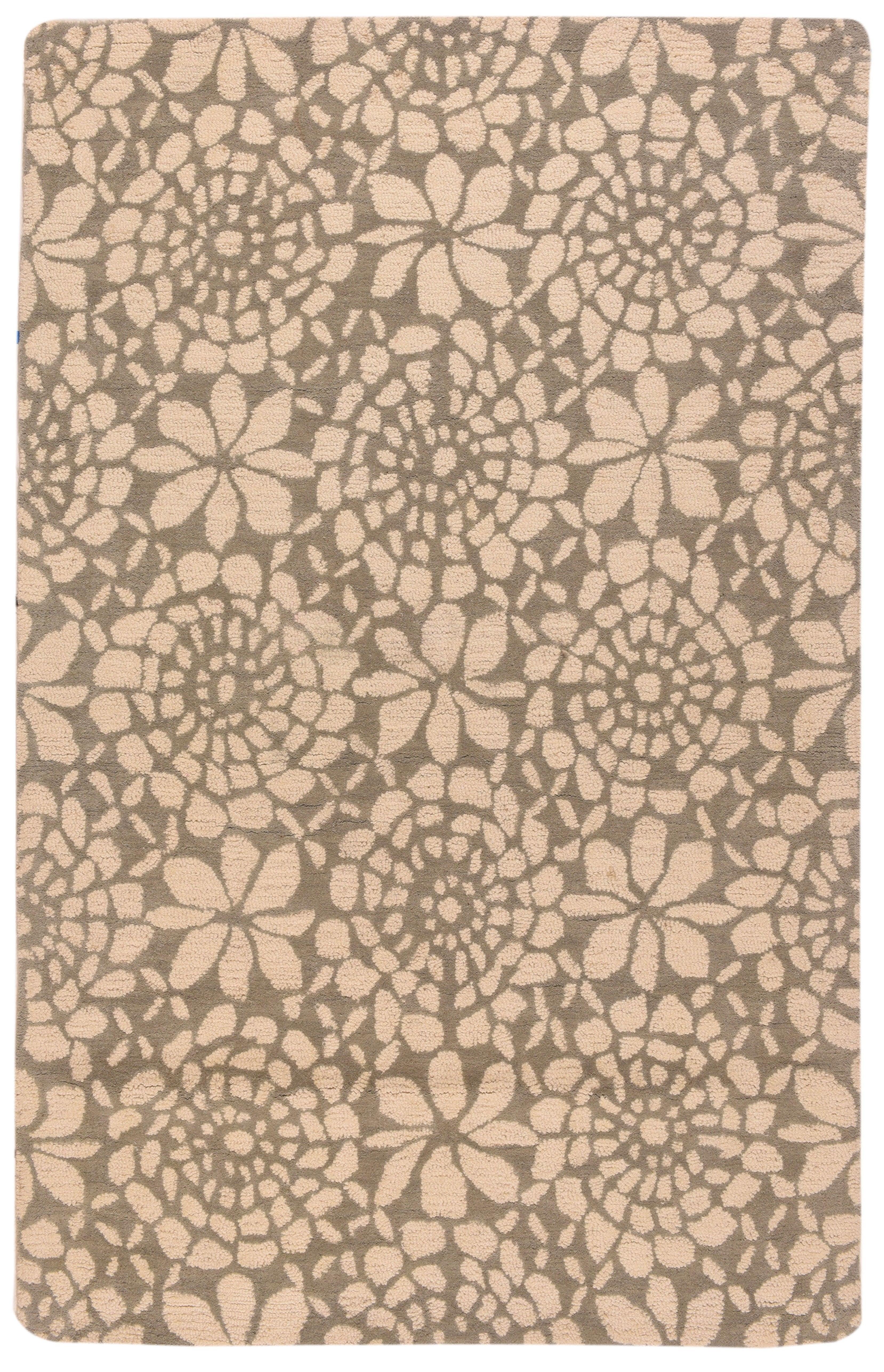 Indian Ziegler Rug 5'0