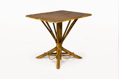 Table en pacanier de l'Indiana, vers 1920, États-Unis