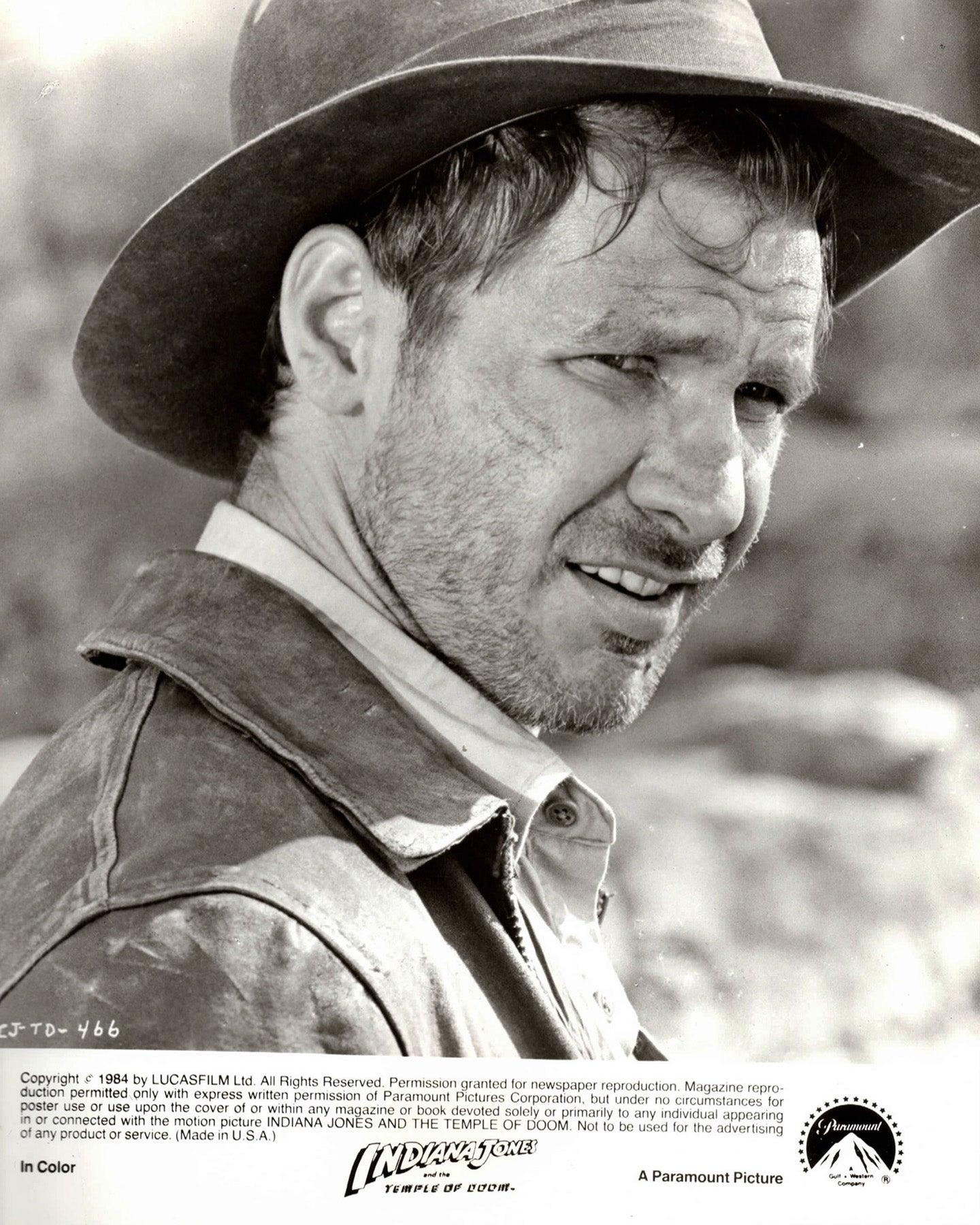 Papier Indiana Jones et le Temple Maudit 1984 Publicité Film Presse Still Encadré en vente