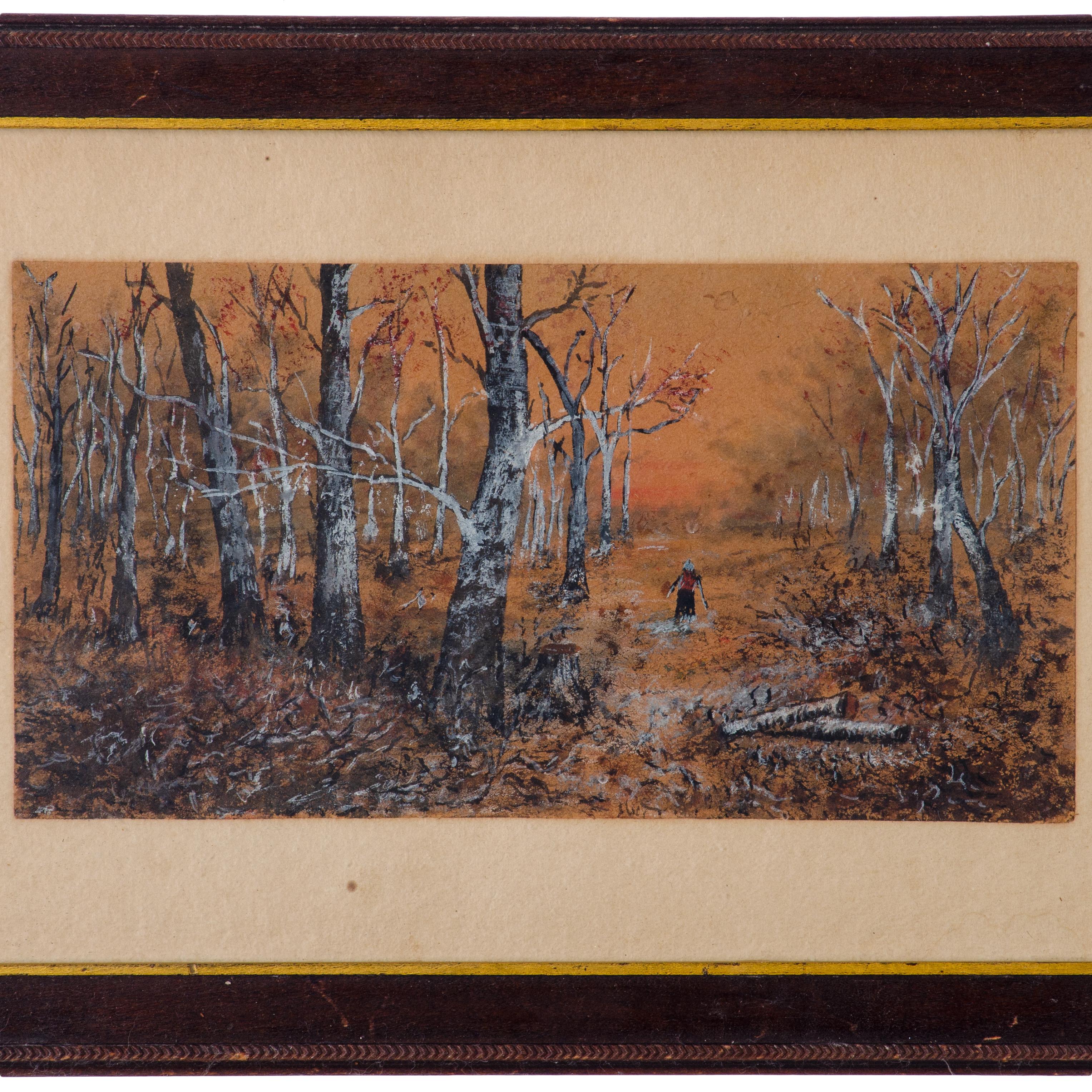 Indiana Richmond Group Woodland Landscape Bon état - En vente à Savannah, GA