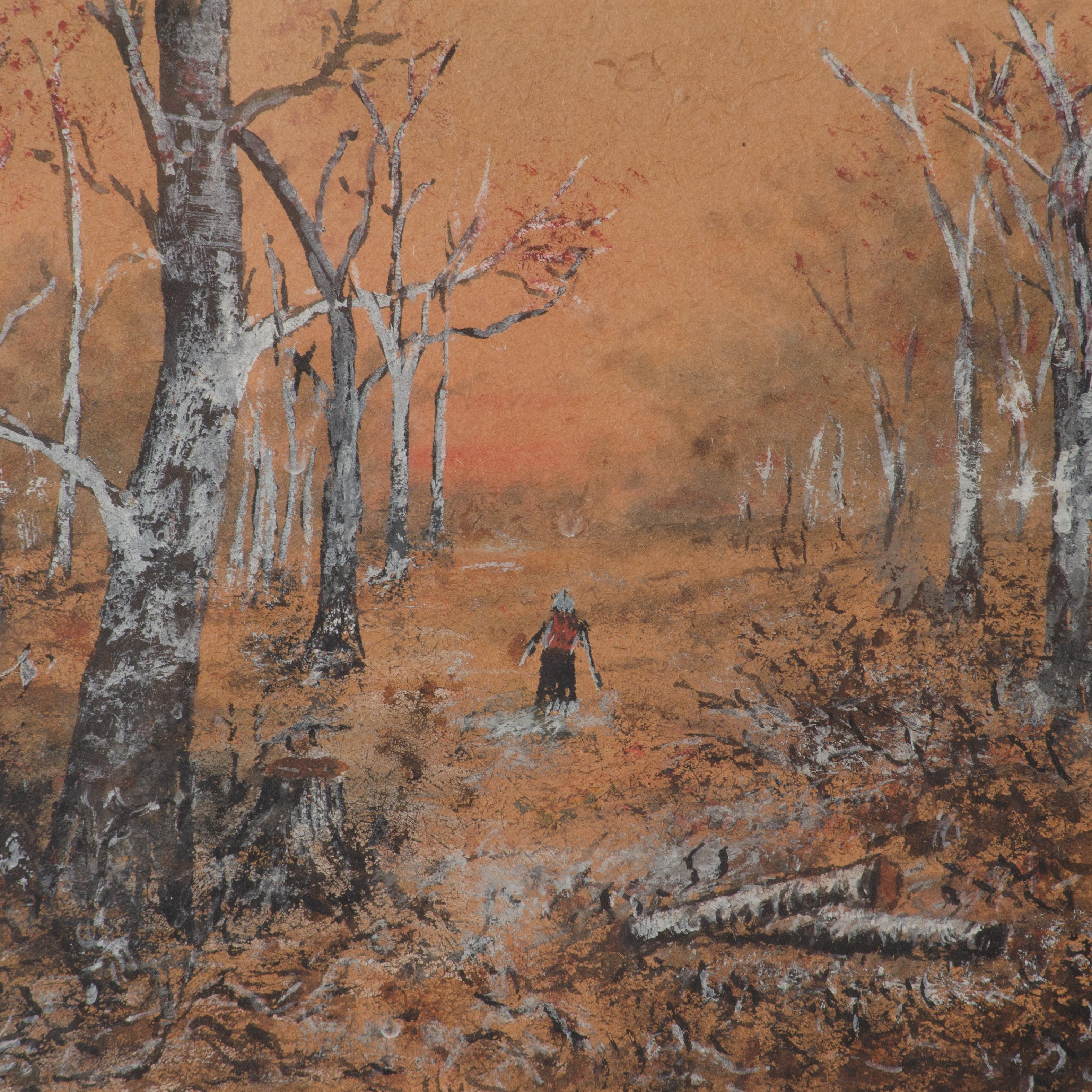 Indiana Richmond Group Woodland Landscape en vente 1