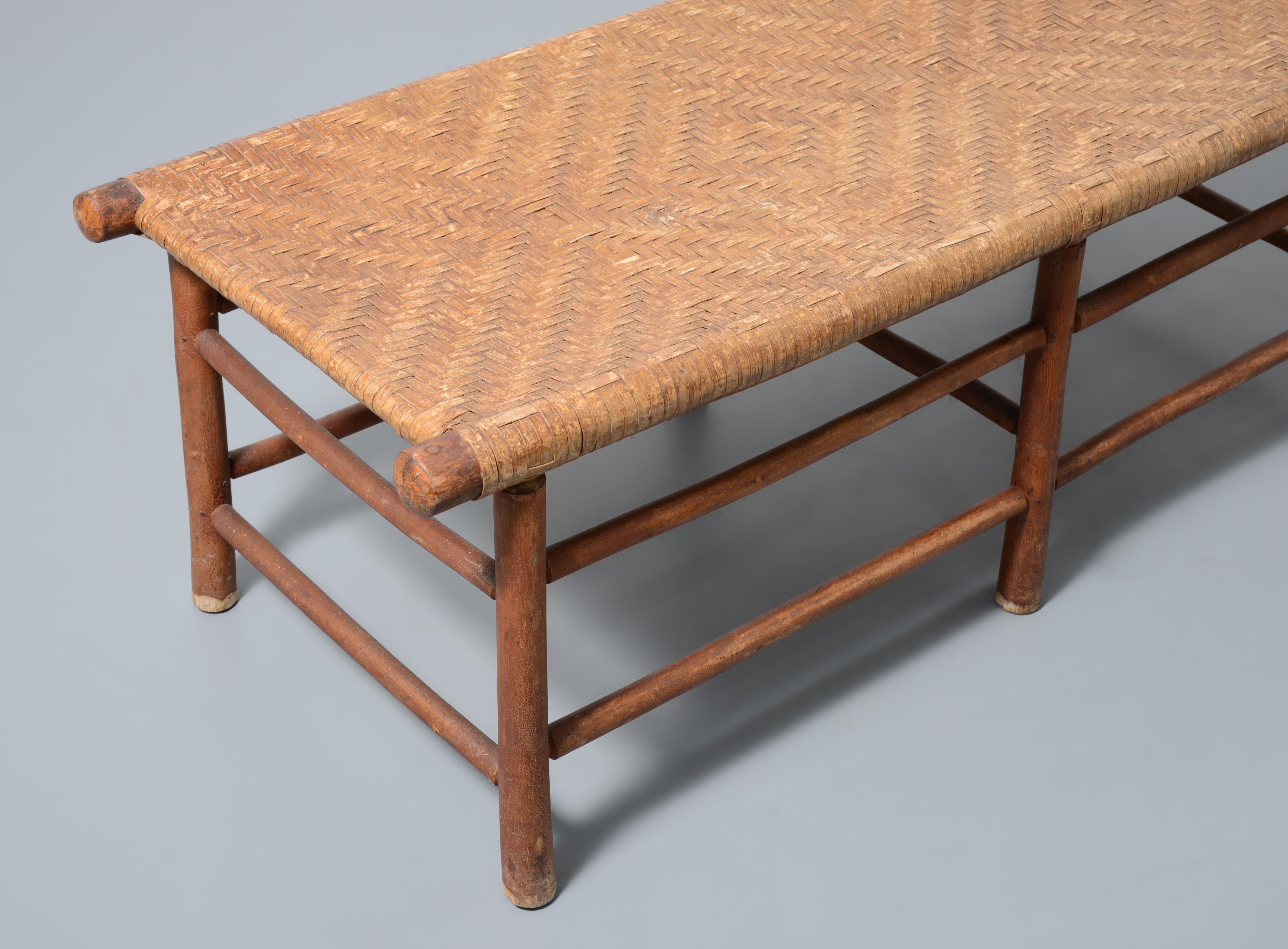 Indiana Willow Products Co. Chaise Lounge / Panchina In condizioni buone in vendita a Lake Worth Beach, FL