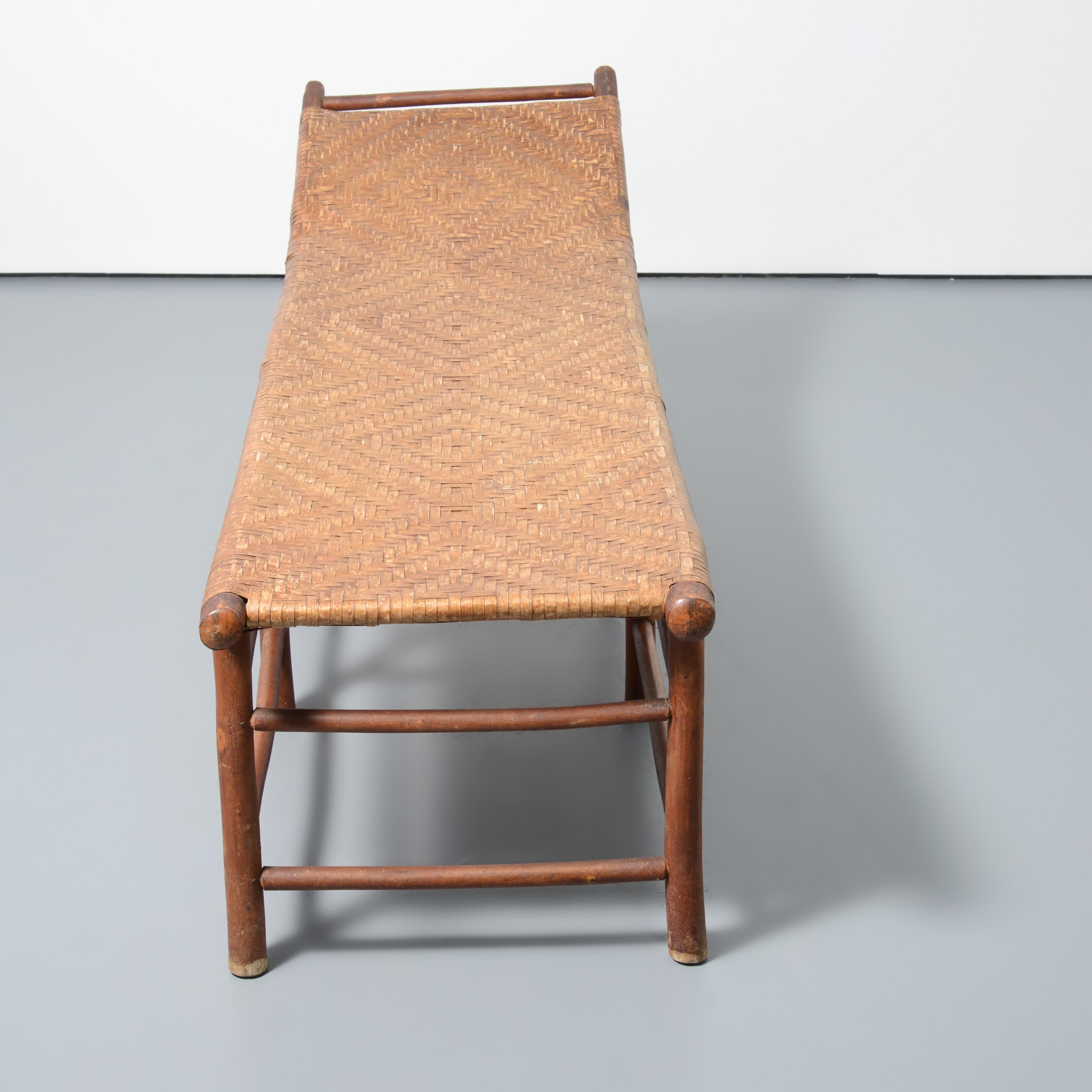 XX secolo Indiana Willow Products Co. Chaise Lounge / Panchina in vendita