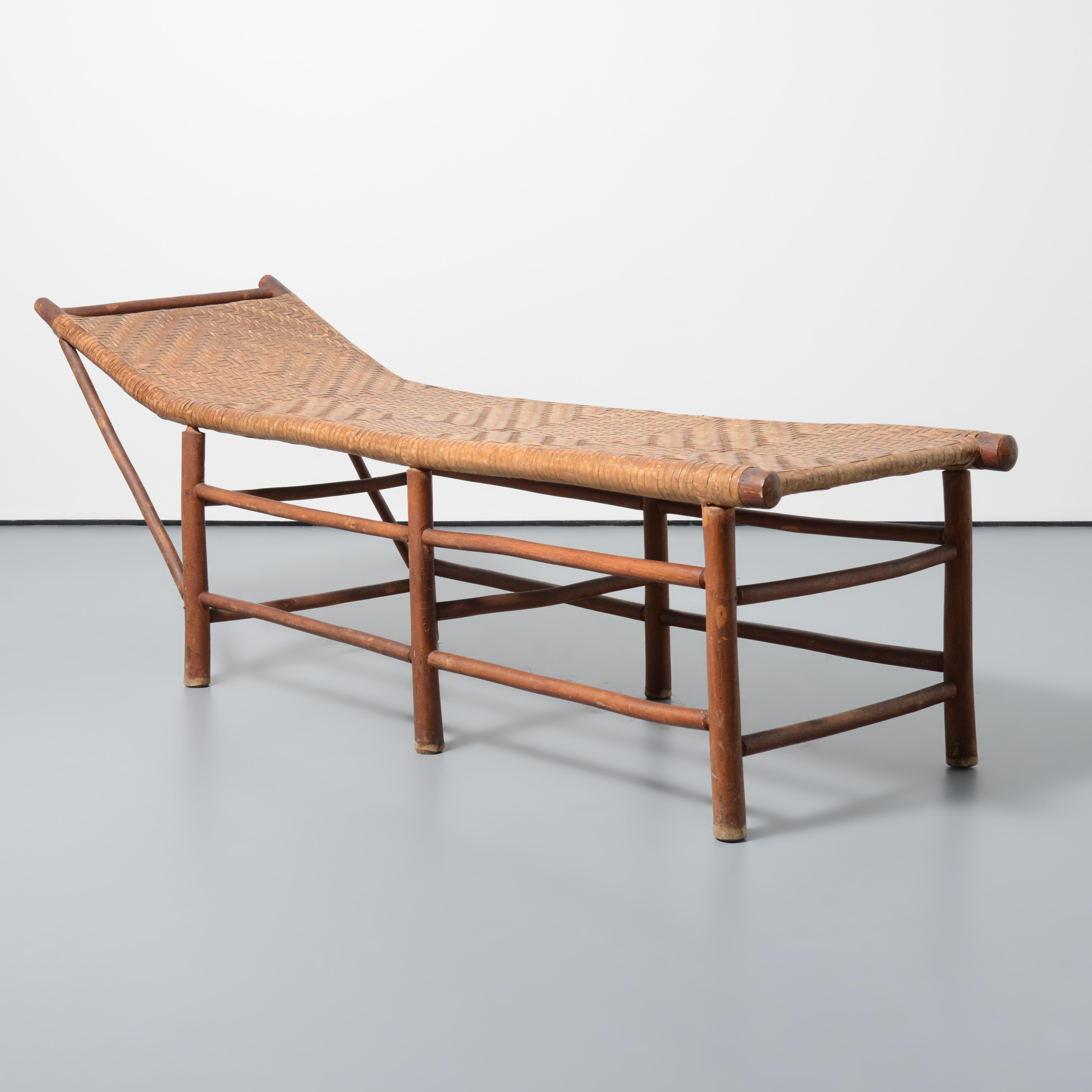 Canna Indiana Willow Products Co. Chaise Lounge / Panchina in vendita