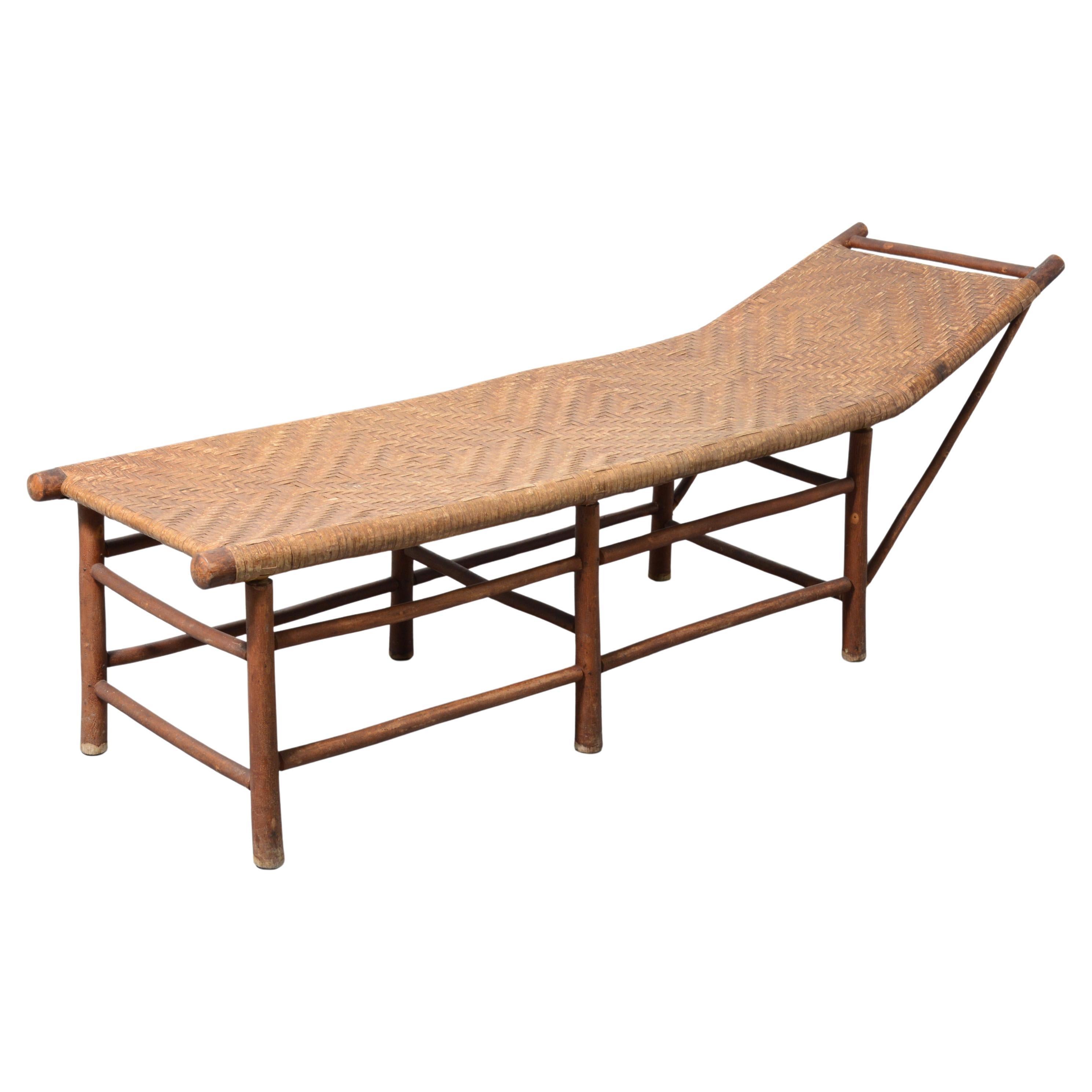 Indiana Willow Products Co. Chaise Lounge / Panchina in vendita