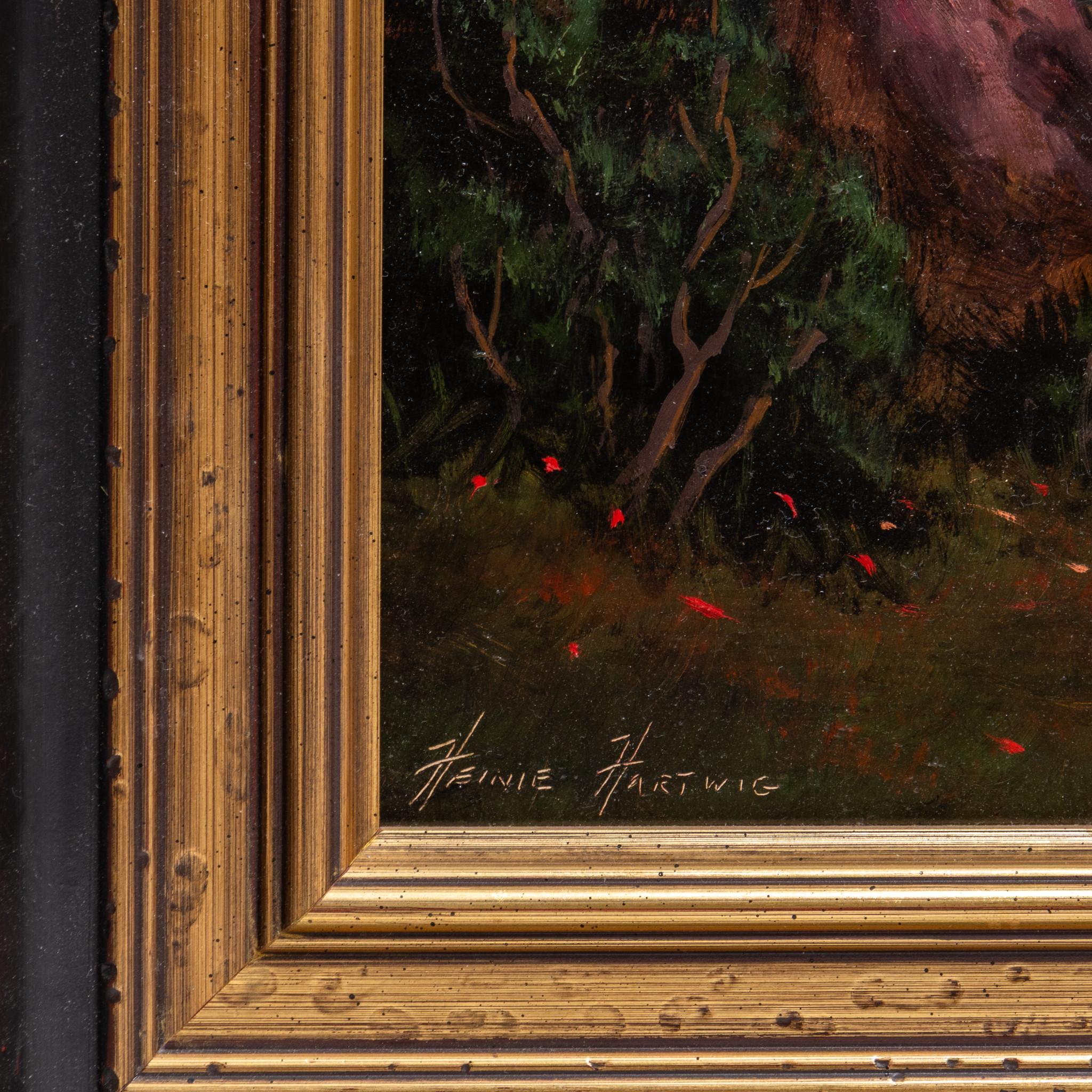Américain Peinture à l'huile originale de Heinie Hartwig en vente