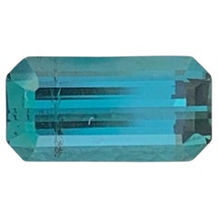 Indicolite Loose Tourmaline Gemstone, 1.50 Carats, SI Clarity