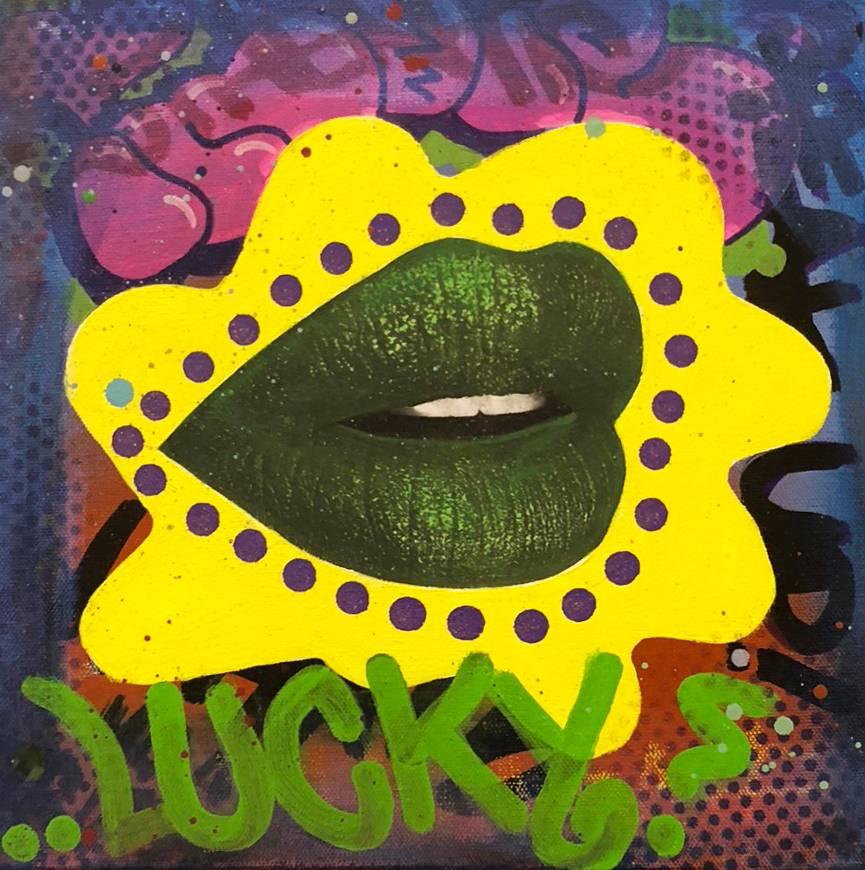 Lucky - Painting by Indie 184