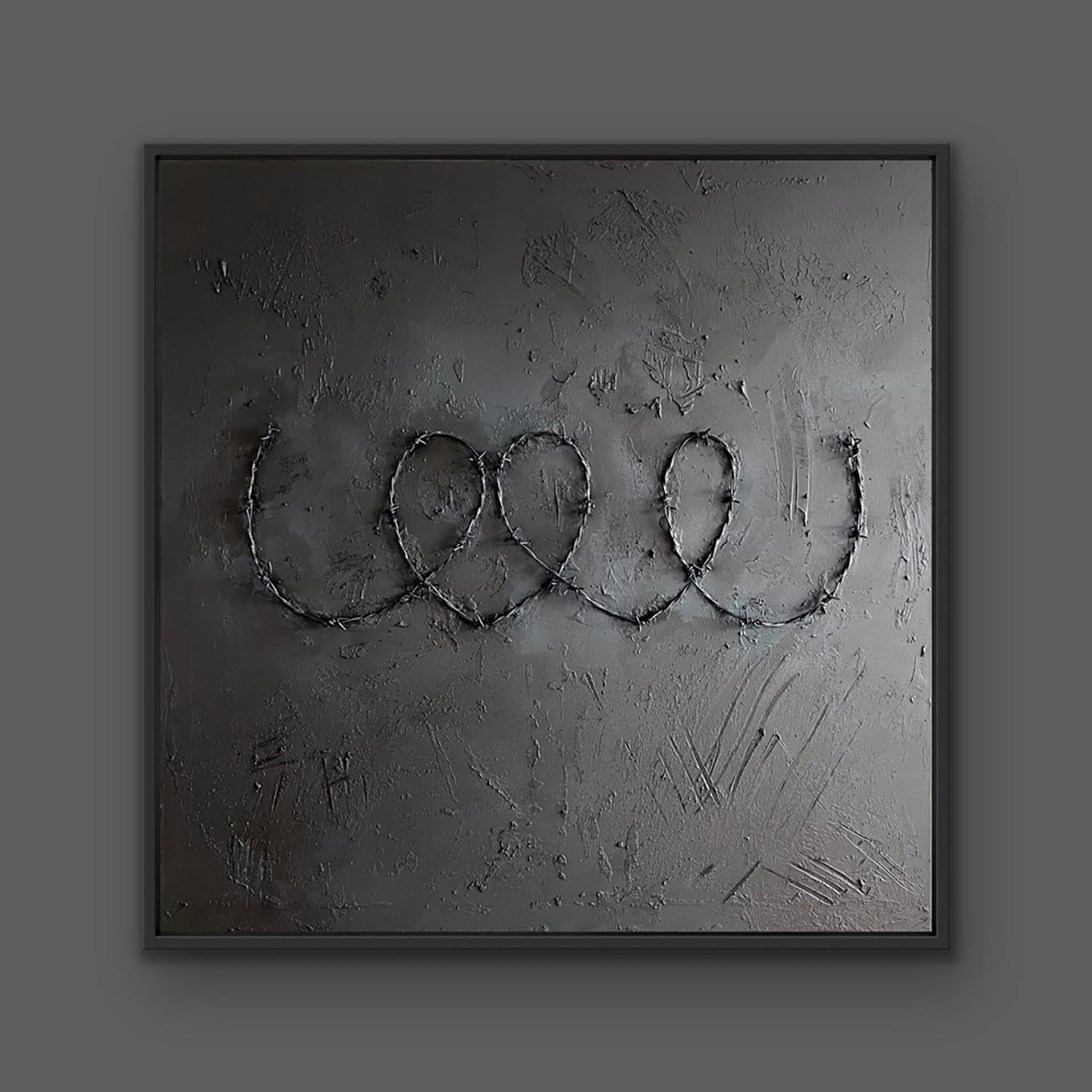 Russian Contemporary Art by Indie Ru - I Love You 2 For Sale 6