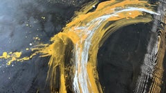 Russian Contemporary Art by Indie Ru - Gold Circle of Abundance