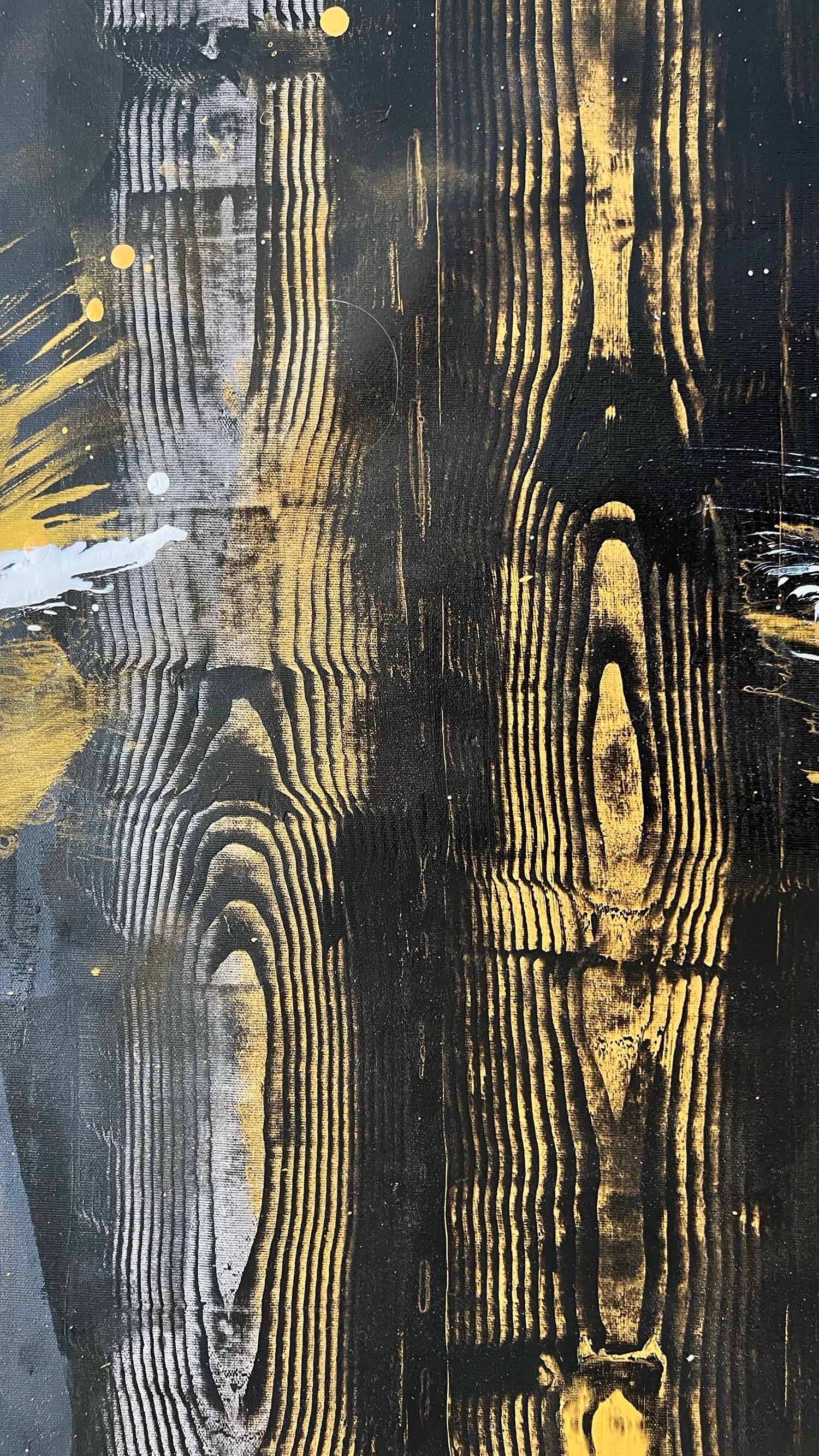 Russian Contemporary Art by Indie Ru - Gold Circle of Abundance For Sale 4