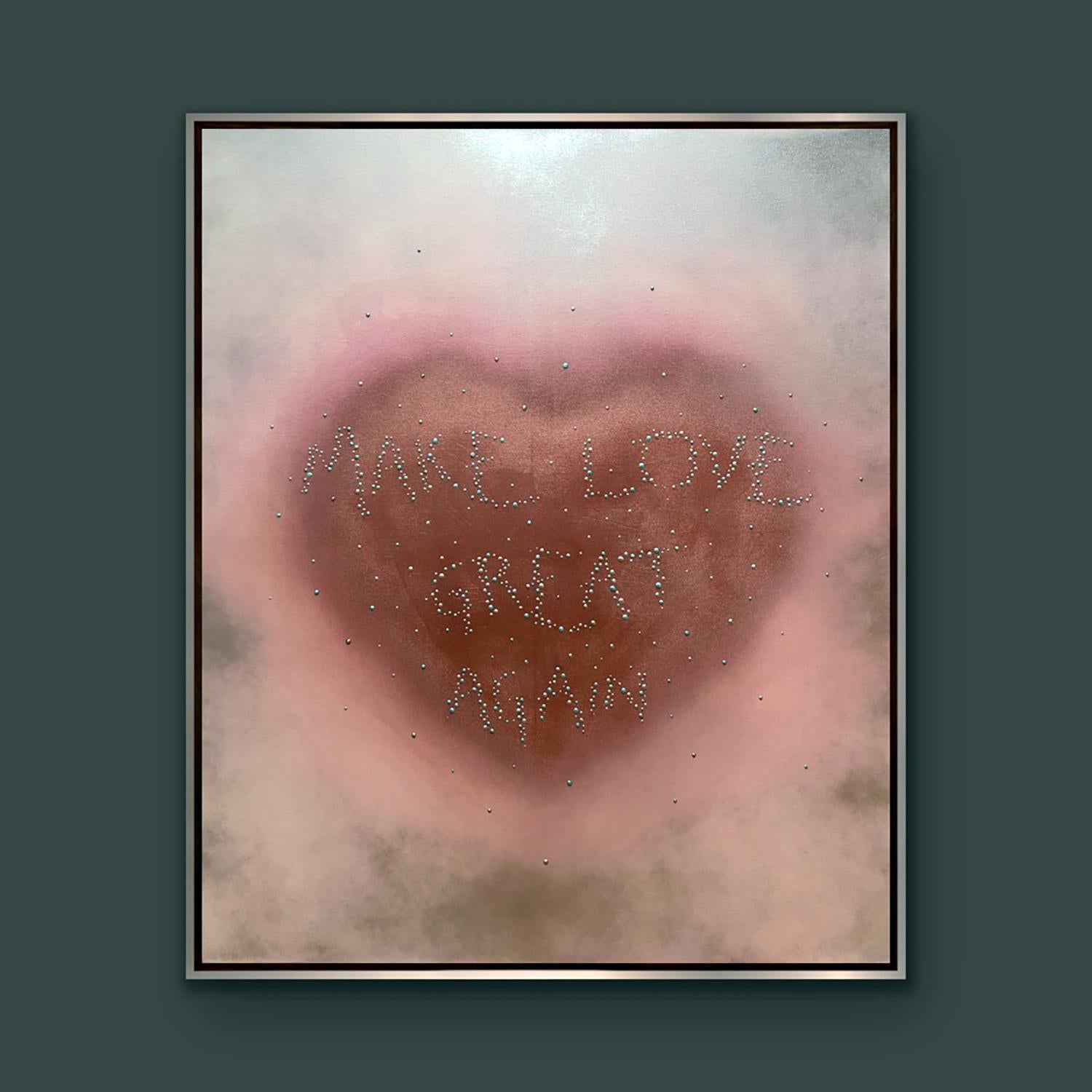 Russian Contemporary Art by Indie Ru - Make Love Great Again For Sale 9