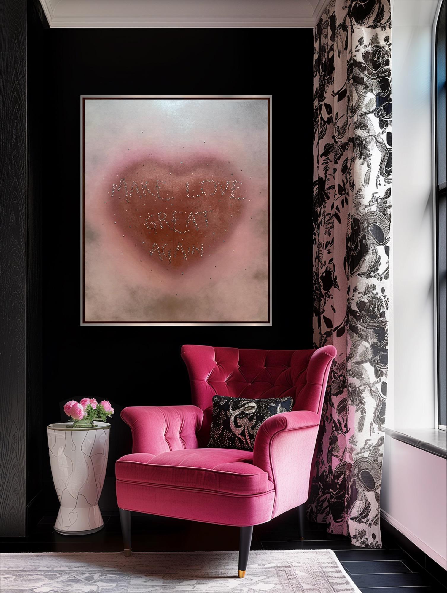 Russian Contemporary Art by Indie Ru - Make Love Great Again For Sale 5