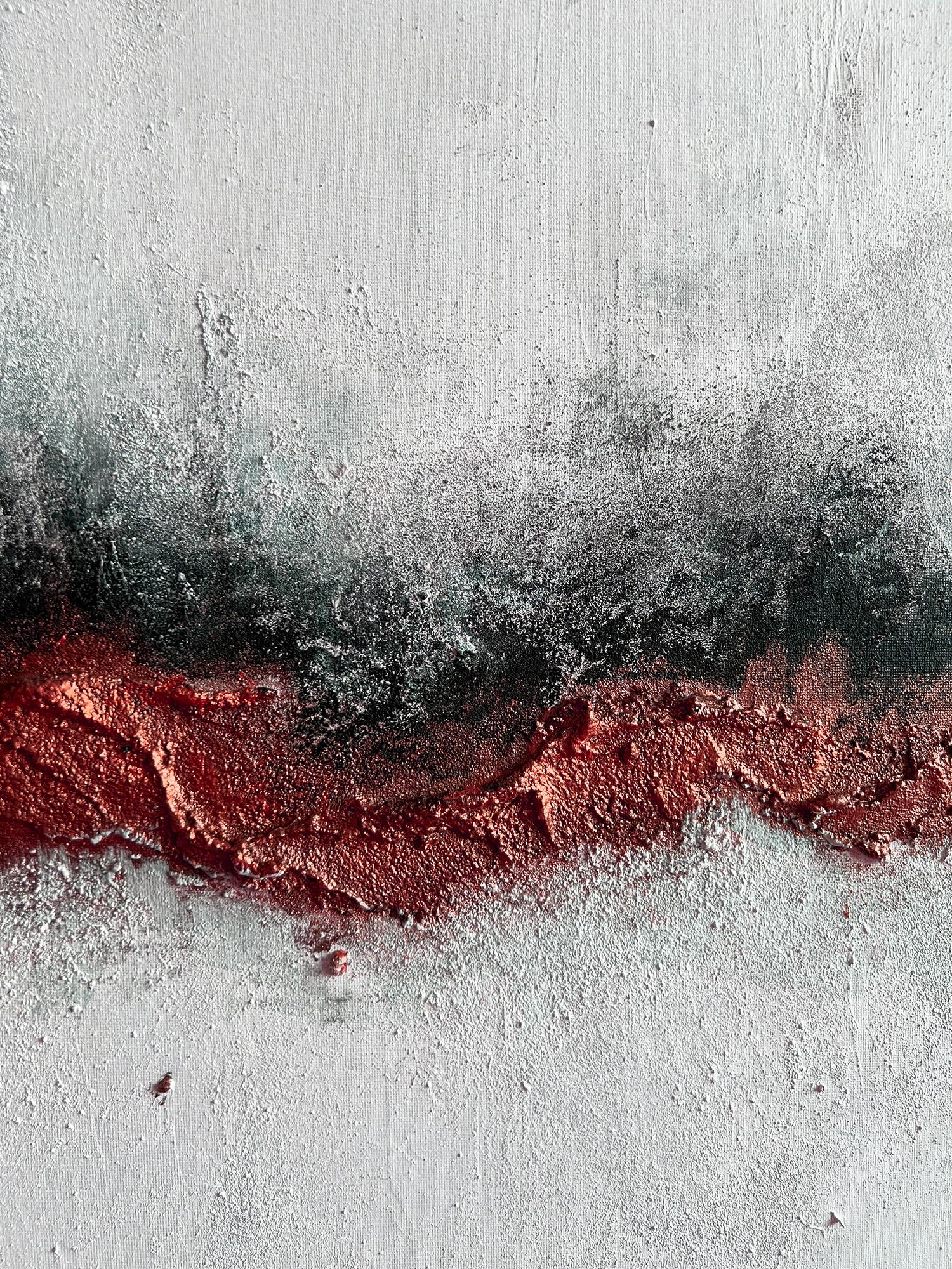 Russische zeitgenössische Kunst von Indie Ru - raffinierter Minimalismus aus Kupfer im Angebot 4