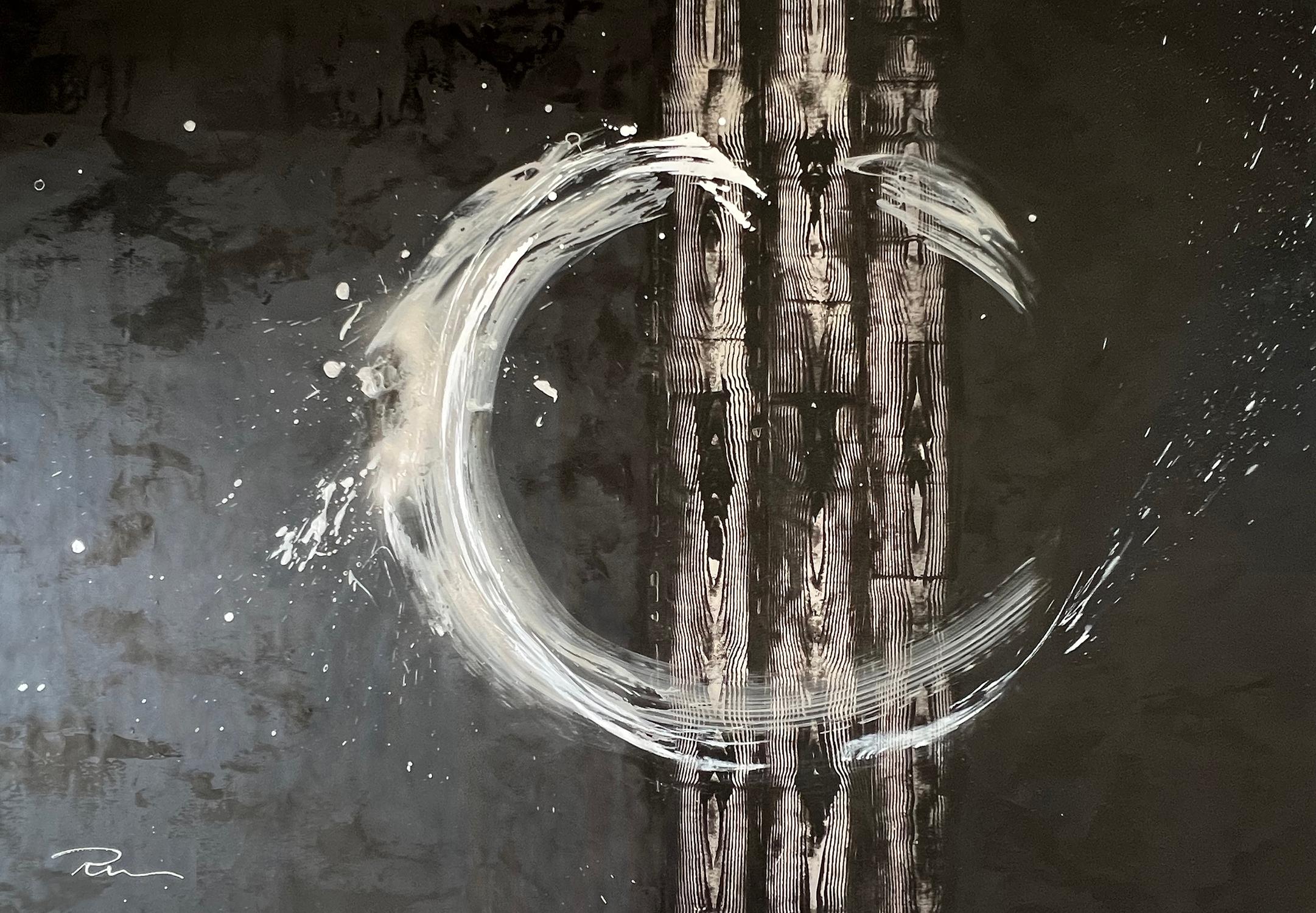 Russische zeitgenössische Kunst von Indie Ru - Silver Circle of Power