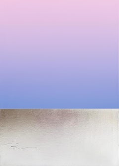 Art russe contemporain par Indie Ru - Dégradé de mer rose doux