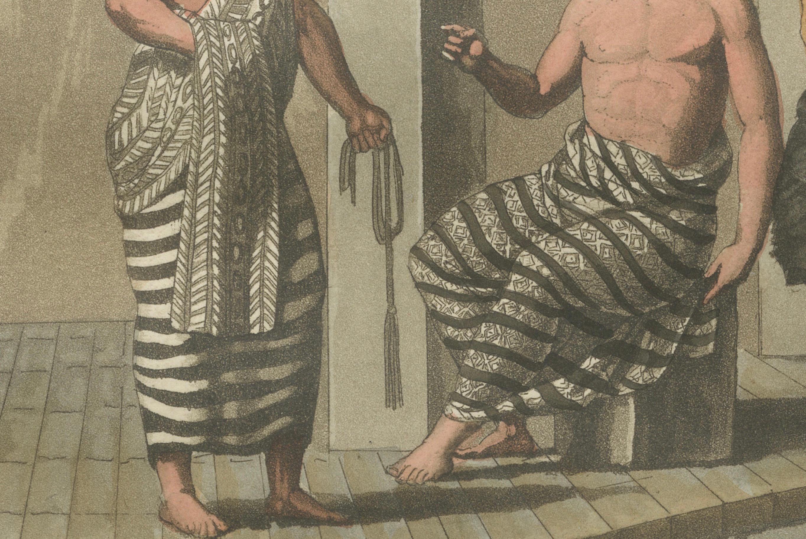 Indigenous Dress and Interiors, South America - Ferrario-Bonatti 1821 In Fair Condition For Sale In Langweer, NL