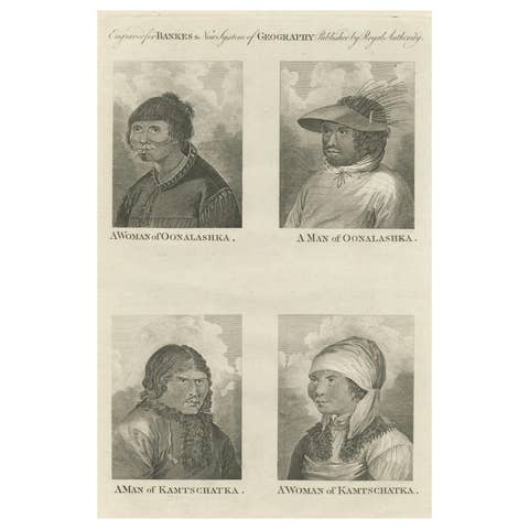Indigenous Peoples of the Bering Sea: Portraits from the 18th-Century Engravings