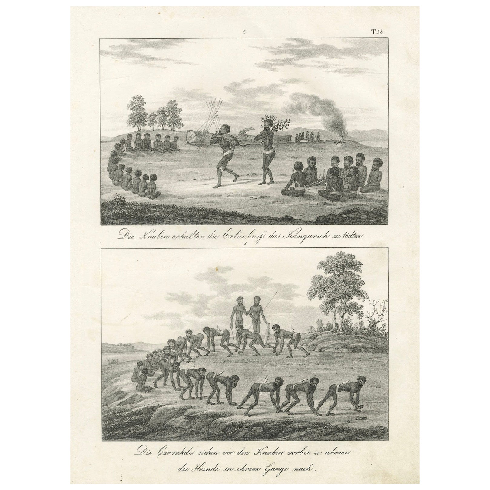 Indigenous Rituals and Ceremonies of New Holland, Published iin 1836