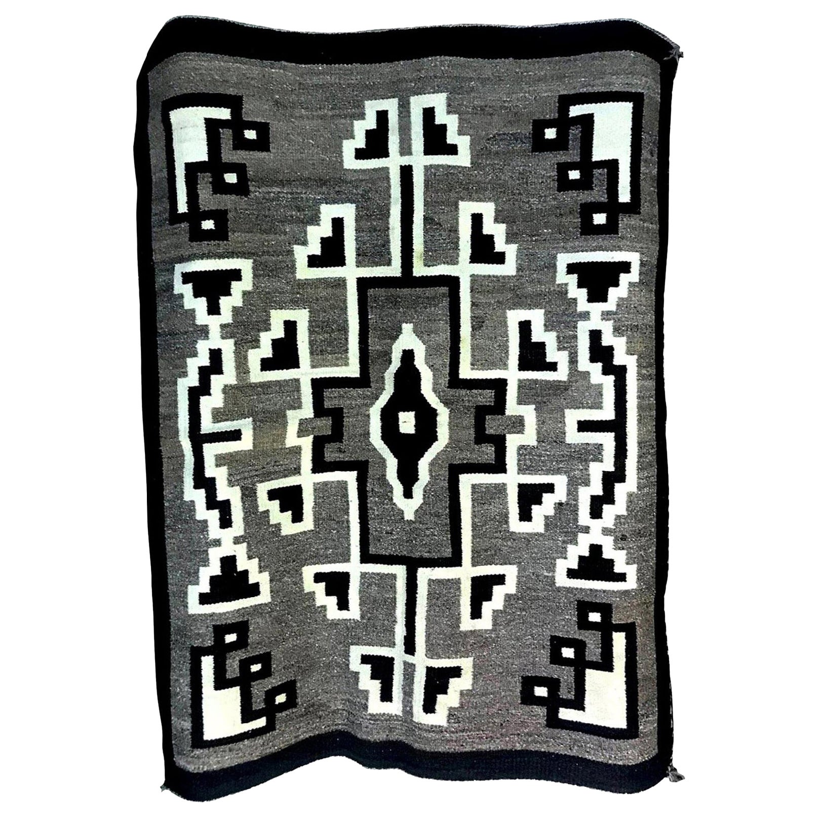 Indigene Südwesten Native American Indian Navajo Handwoven Rug Blanket