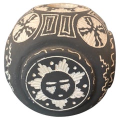 Indigenous Southwest Native American Indian Signed S. Begay Navajo Pottery Vase