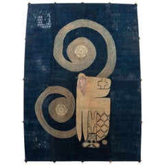 "Indigo Agbada" Kite by Michael Thompson