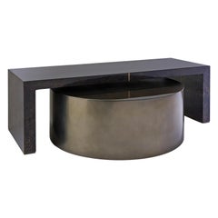 Indigo Skies Coffee Table - Large Two-Piece coffee table 