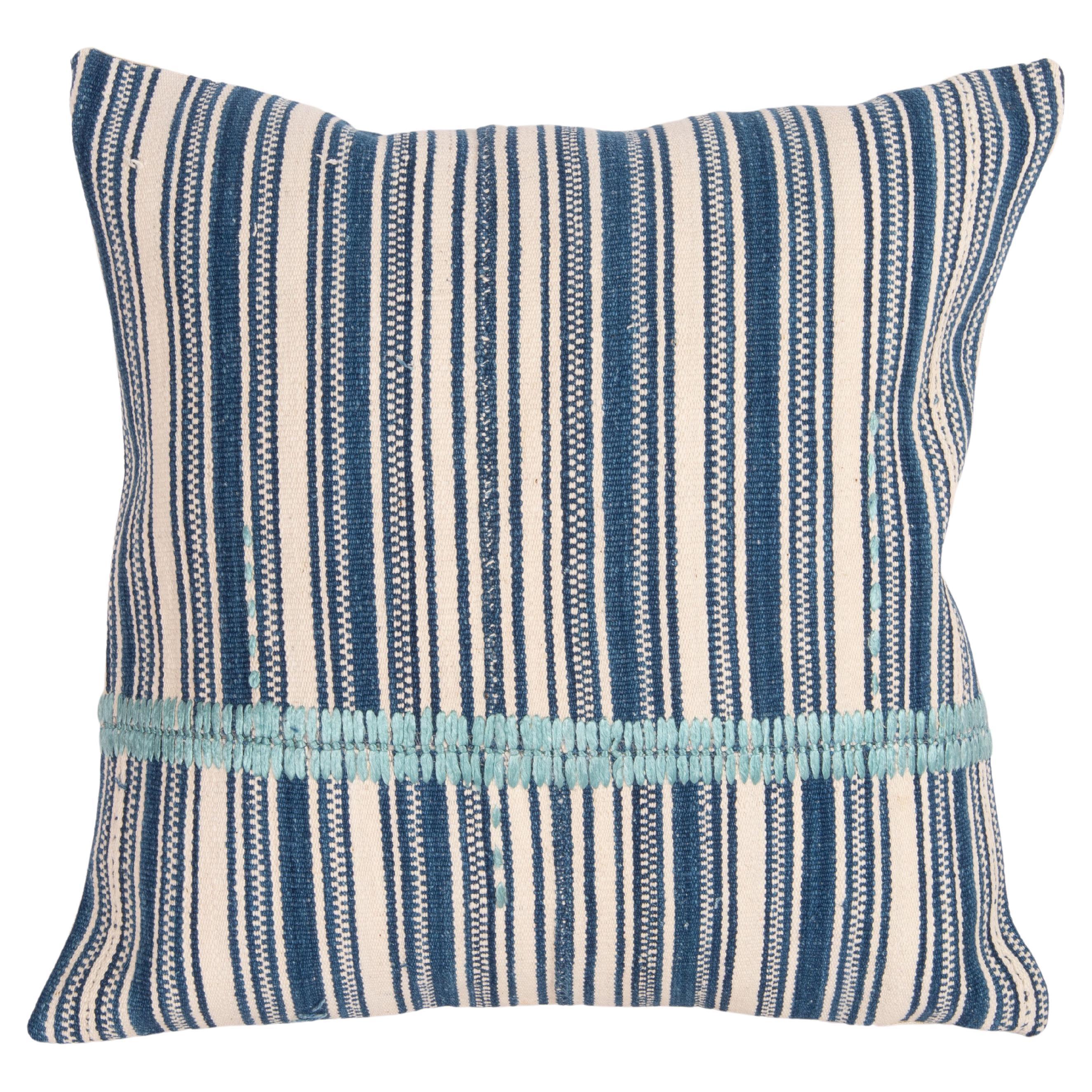 Indigo Cotton "Jajim" Cover at 1stDibs