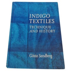 Vintage Indigo Textiles: Technique and History Hardcover Book