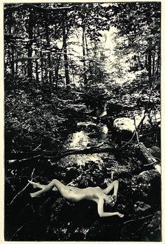 "Eve by the River (Photogravure)" Photogravure Intaglio Etching On Cotton Paper