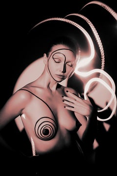 The Labyrinth Natalya Electric No 2, Medium Format Photography, Aluminum, Signed