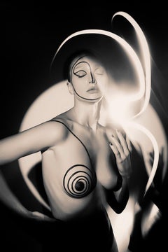 The Labyrinth Natalya Electric No 3, Medium Format Photography, Aluminum, Signed