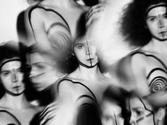 The Labyrinth - Starla and Svala No 2, Medium Format Photography, Black & White