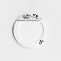 Indivia Ettore Sottsass for Memphis, Milano Set of Six Plates