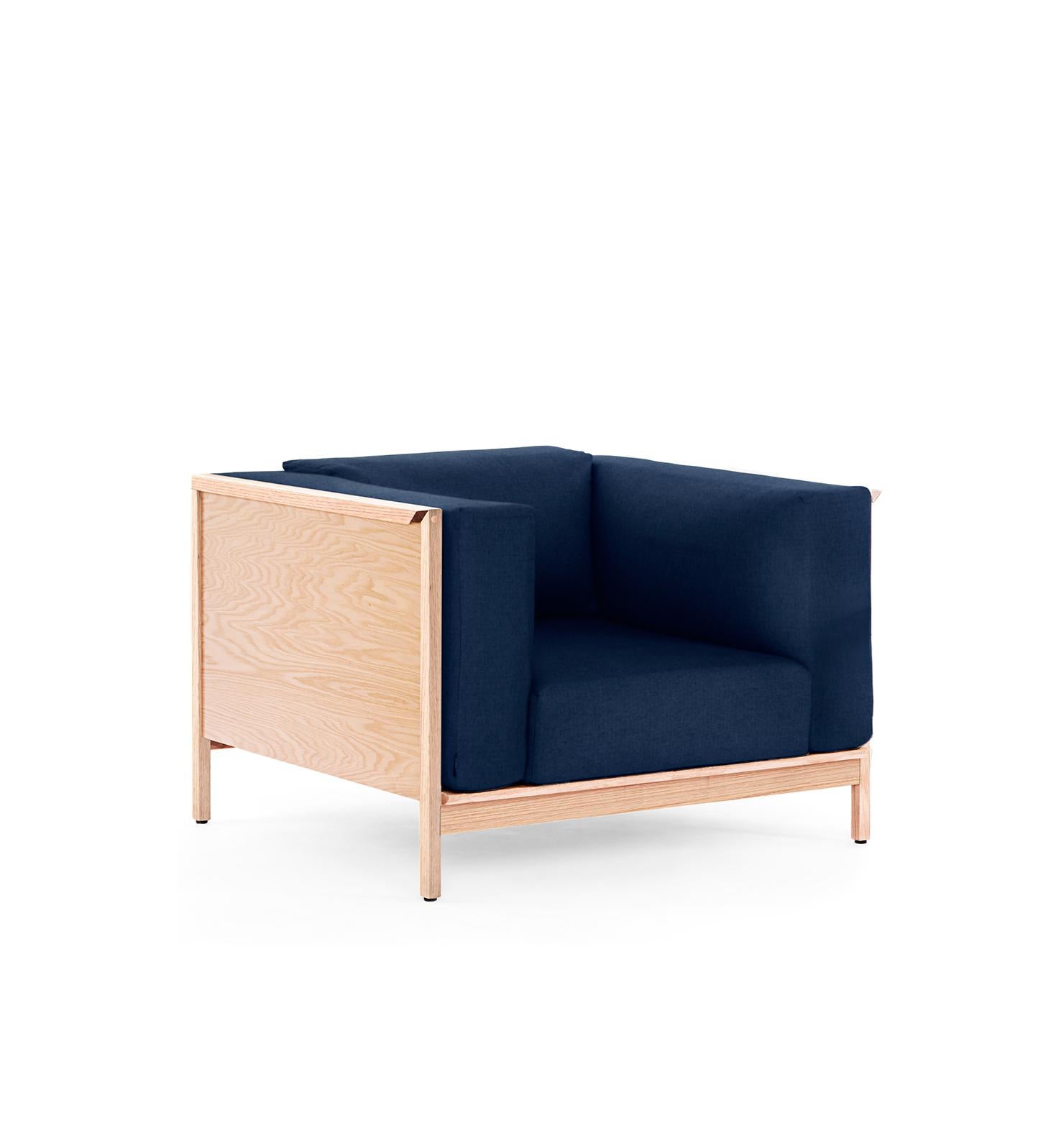 Individual Confort, Mexican Contemporary Armchair by Emiliano Molina for Cuchara For Sale 1