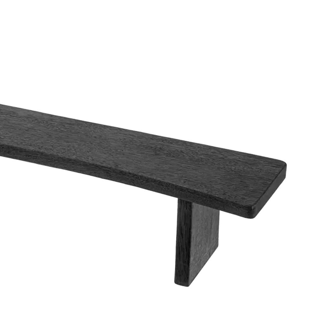 Indo Black Left Long Coffee Table In New Condition For Sale In Paris, FR