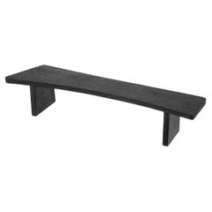 Indo Black Left Long Coffee Table