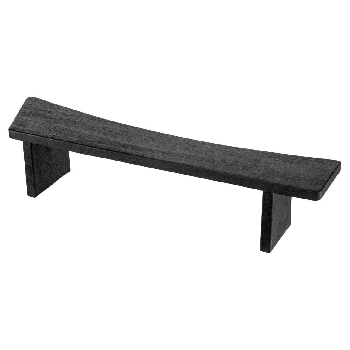 Indo Black Right Long Coffee Table