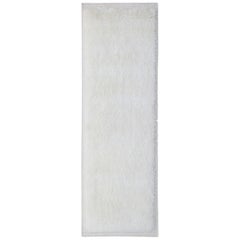 Indo Moroccan Runner Rug Hand-Knotted High Pile 3'01" x 11'08"