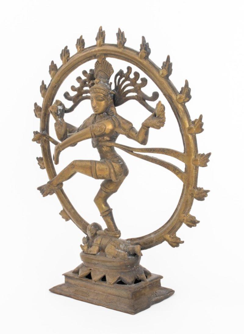 20th Century Indo-Nepali Brass Shiva Nataraja Sculpture