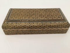 Indo-Persian Khatam Micro Mosaic Jewelry Box