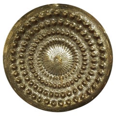 Indo Persian Mughal Brass Metal Tray