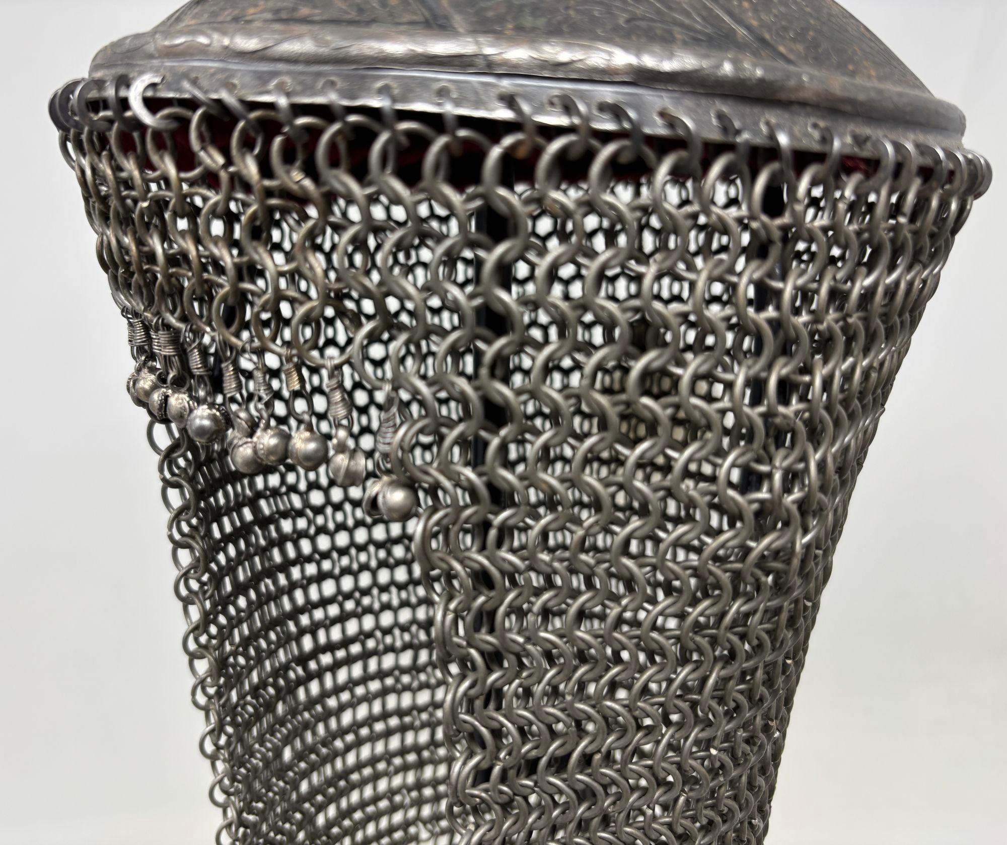 Indo Persian Steel and Brass Khula Khud Helmet In Good Condition For Sale In North Hollywood, CA